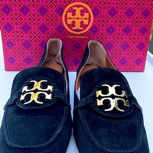 Tory Burch Metal Miller Perfect Suede Loafer